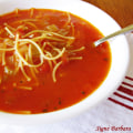 Comment préparer une délicieuse soupe de tomates aux vermicelles