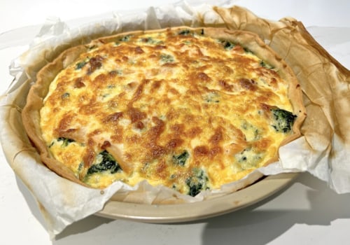 Comment préparer une délicieuse quiche aux épinards et au saumon